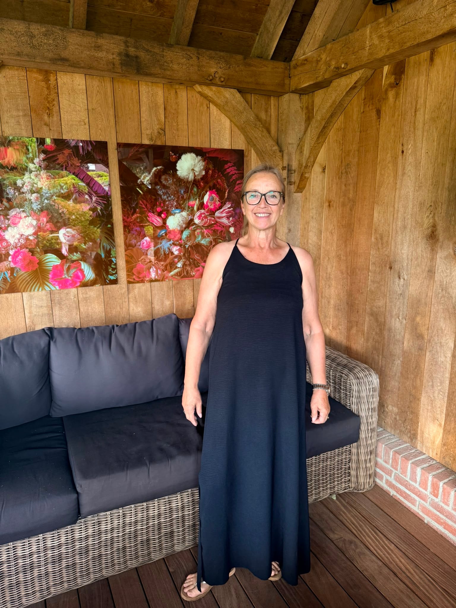 Lange jurk sophie