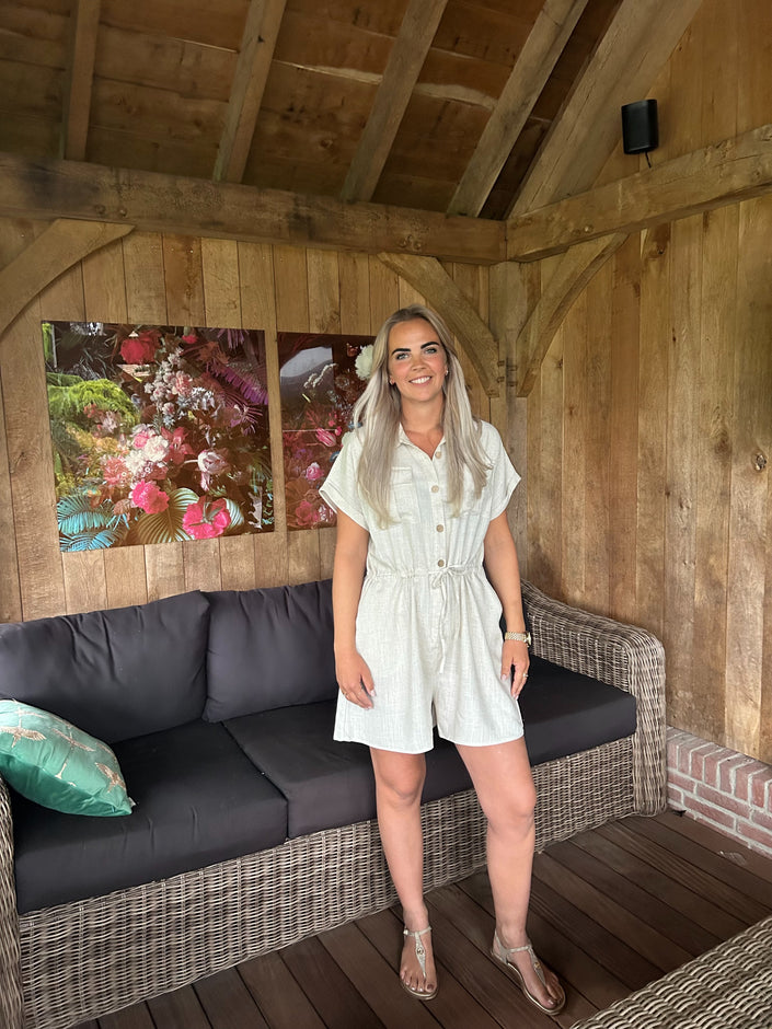 Linnen Playsuit