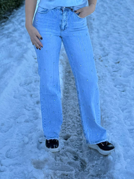 Queen Hearts jeans diamond