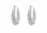 Oorbellen ringen zilver