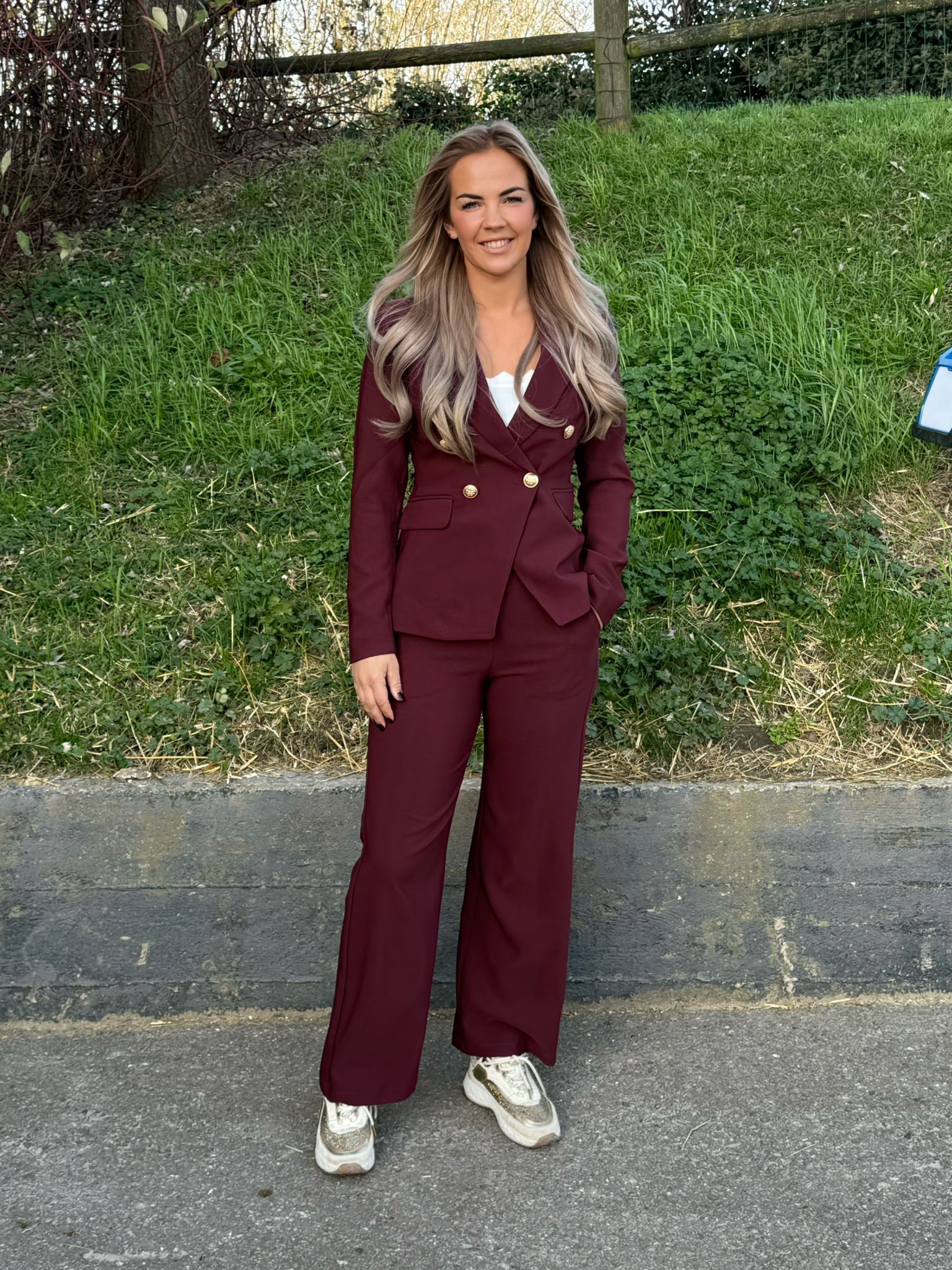 Set Lulumary Burgundy