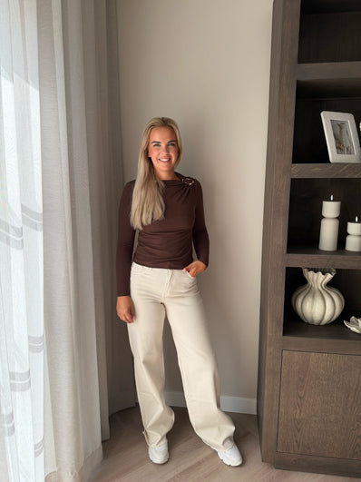 Jeans crème